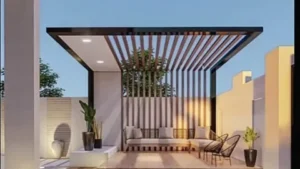 تصميم مظلات خارجية